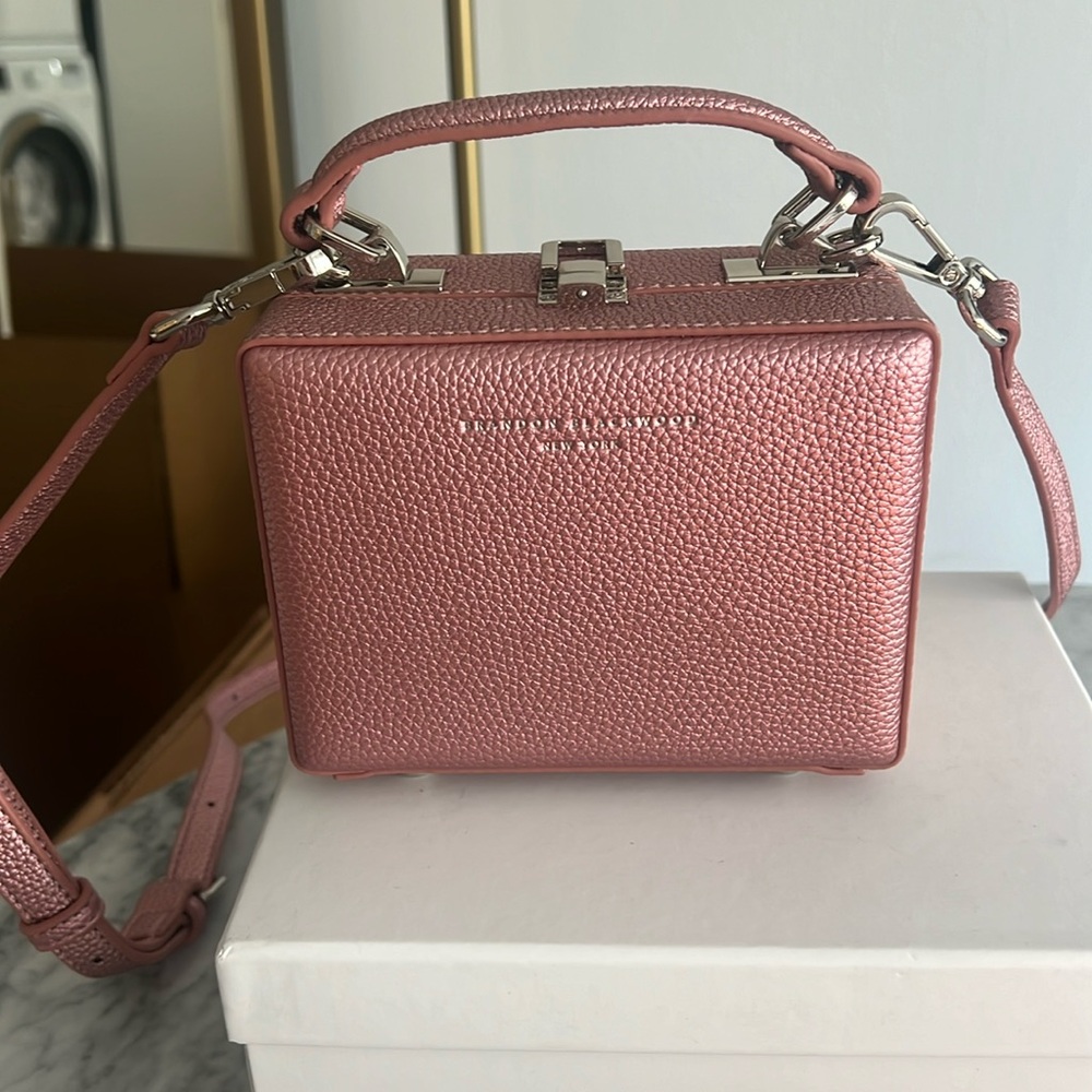 Brandon Blackwood Mini Trunk Pink